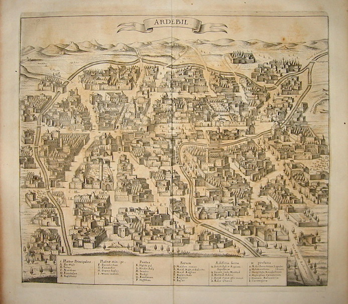 Merian Matthà¤us (1593-1650) Ardebil 1649 Francoforte